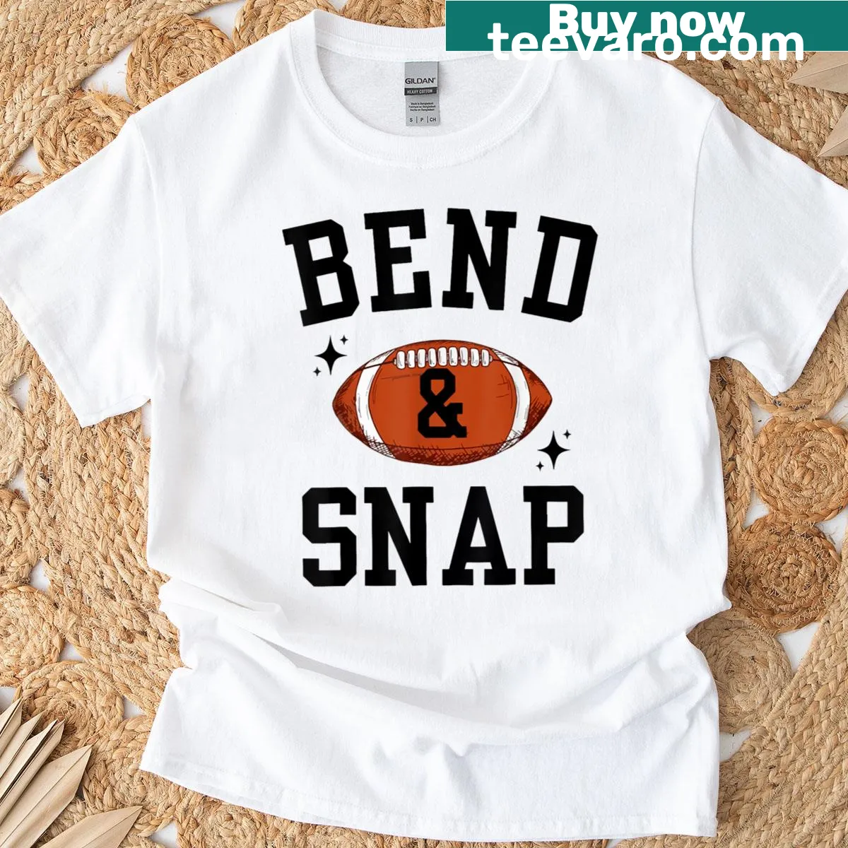 Funny football graphic with text on T-shirt — on a men's t-shirt