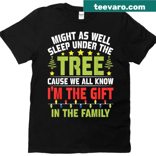 Funny Christmas T-shirt with a festive design for kids and adults