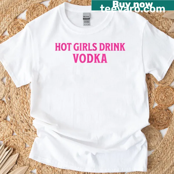 Graphic of women drinking vodka and wine with humor