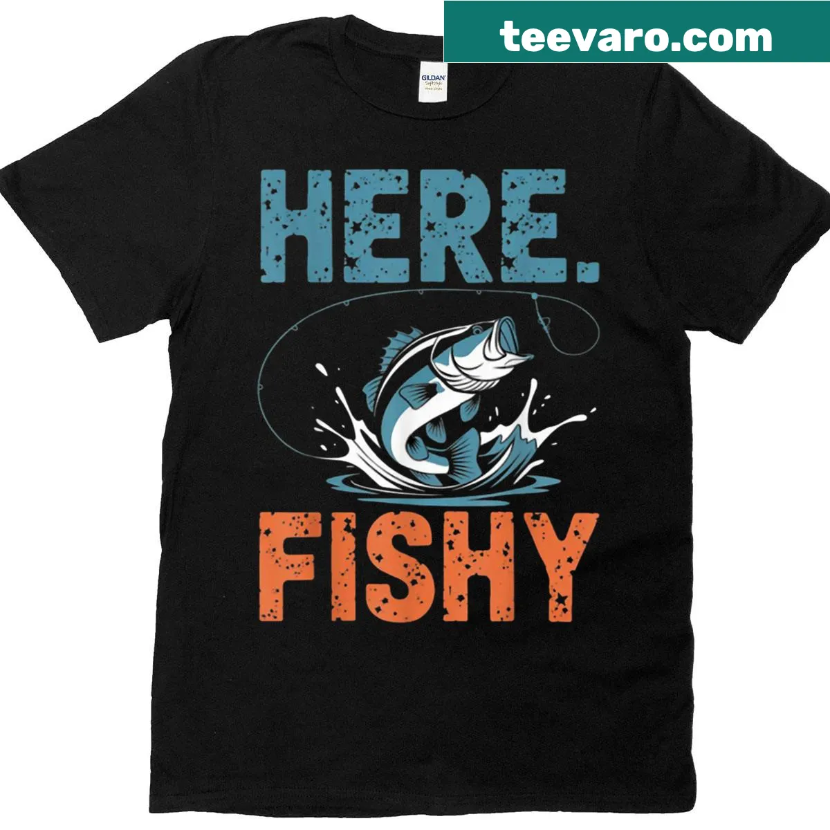 Graphic Tee featuring bold typography — on a men's t-shirt