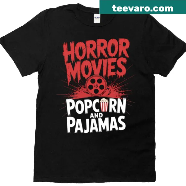 Cute horror movie themed Halloween T-shirt