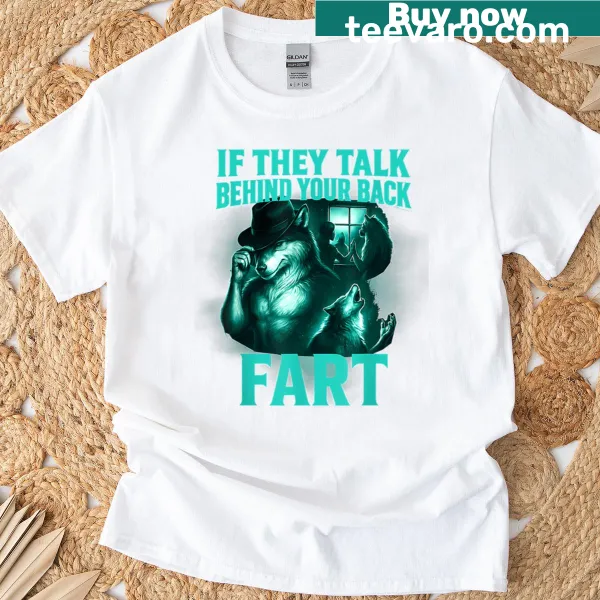Alpha Wolf meme T-shirt with a fierce wolf graphic and witty text