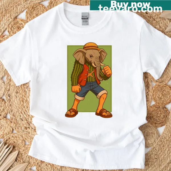 Oversized t-shirt featuring One Piece graphic for anime fans