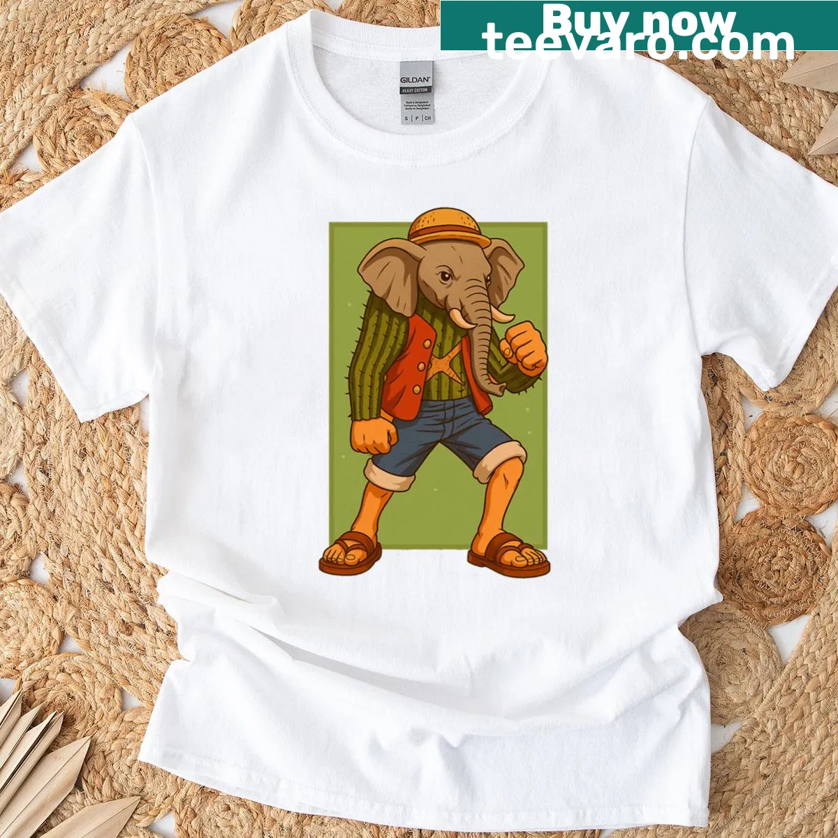 Oversized t-shirt featuring One Piece graphic for anime fans — on a men's t-shirt
