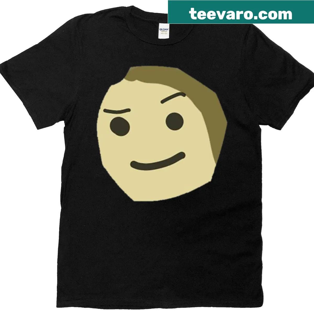 T-shirt featuring a poorly drawn cartoon of Morty Smith — on a men's t-shirt