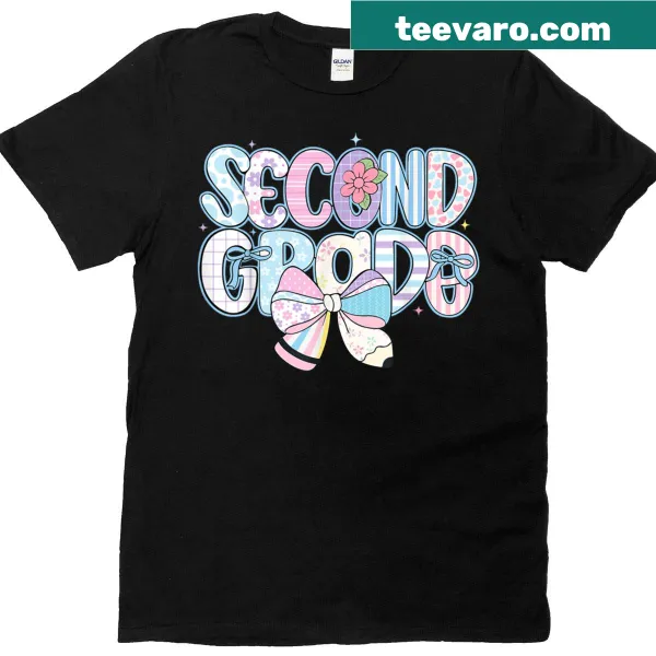 T-shirt with 'Second Grade Dude' for second-grade teachers.