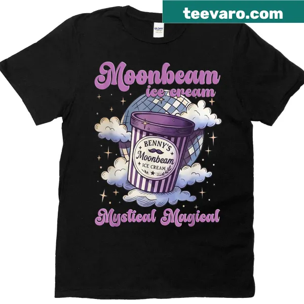 Cartoon ice cream cone graphic on a humorous t-shirt