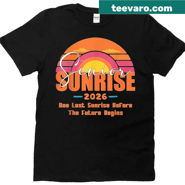 Vintage graduation t-shirt for Class of 2026 seniors