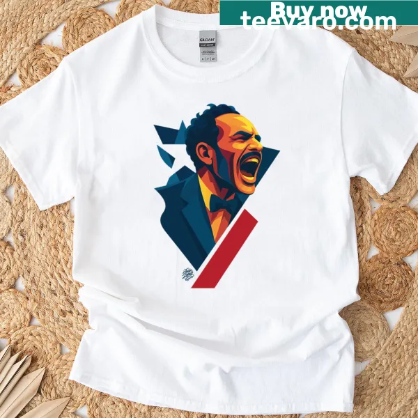 Bold Puerto Rican resistance art t-shirt featuring Albizu Vive design