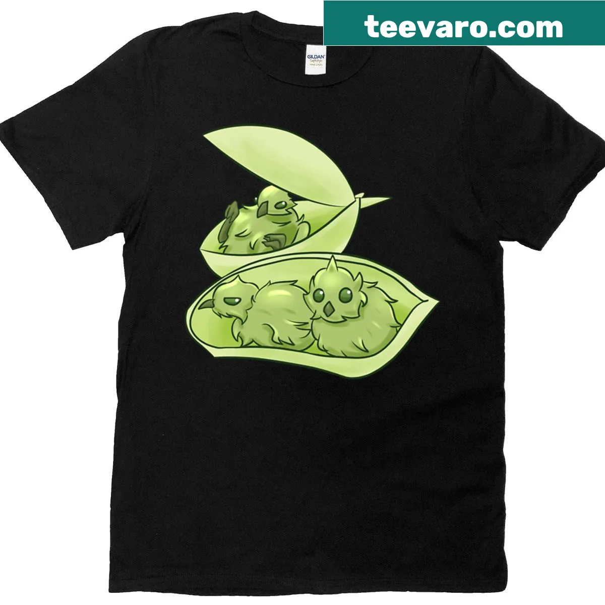 Funny t-shirt with the phrase 'Chickie Chickpea' — on a men's t-shirt