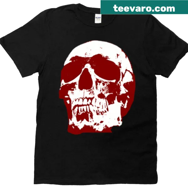 Playful devil cupcake illustration on a humorous T-shirt