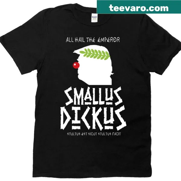 Playful small emperor character illustration on a casual t-shirt
