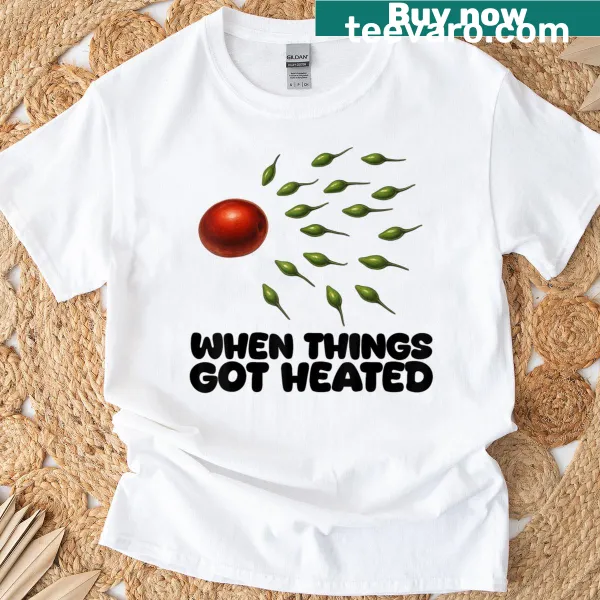 Humorous avocado T-shirt illustrating guacamole birth