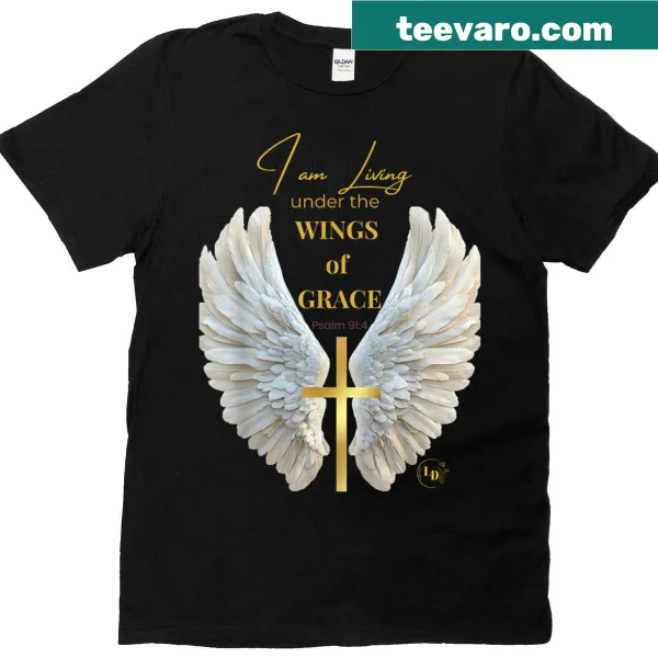 Typography design featuring the message of grace and protection.