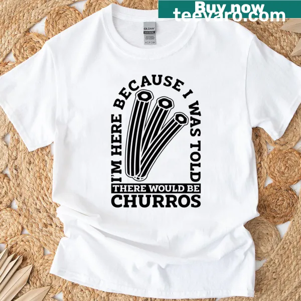 Dessert-themed t-shirt for churros lovers