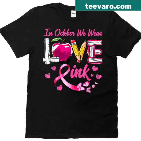 Breast cancer awareness graphic for teachers