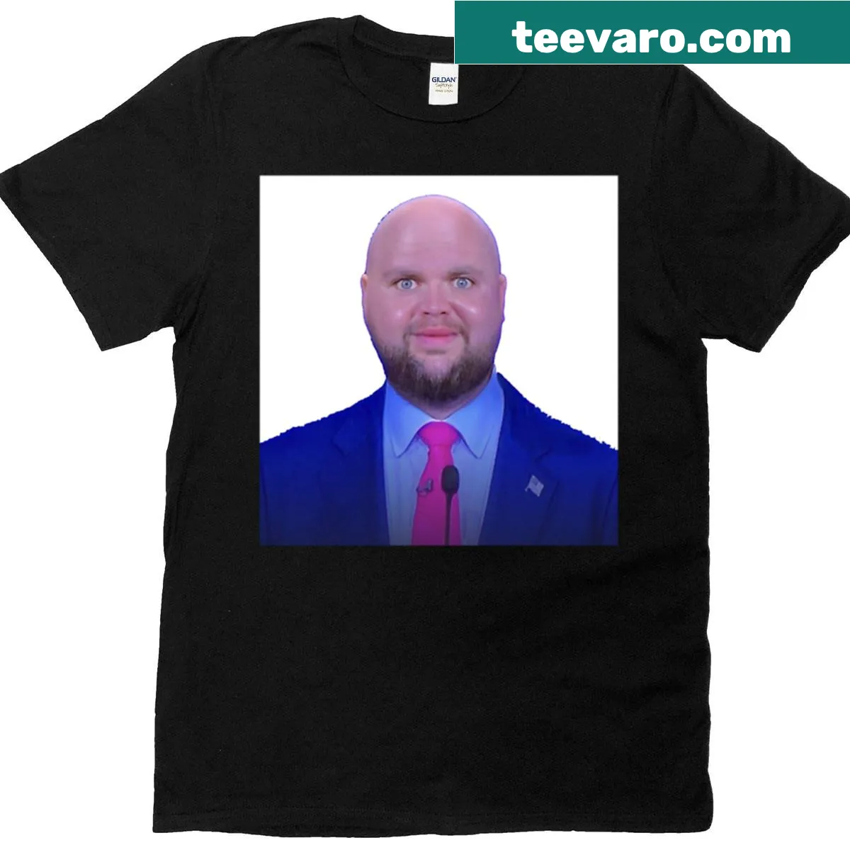 Funny T-shirt with humorous text about aging — on a men's t-shirt