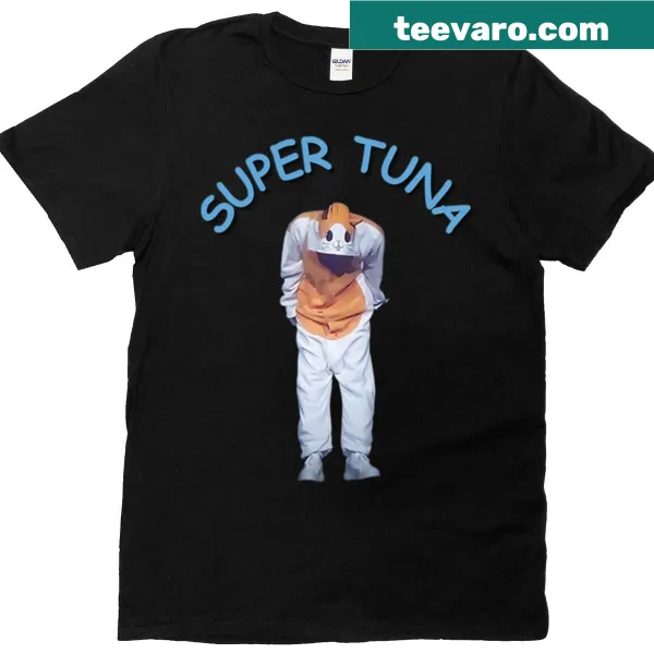 K-pop merch tee with Jin Super Tuna Hamster Tour 2025 text