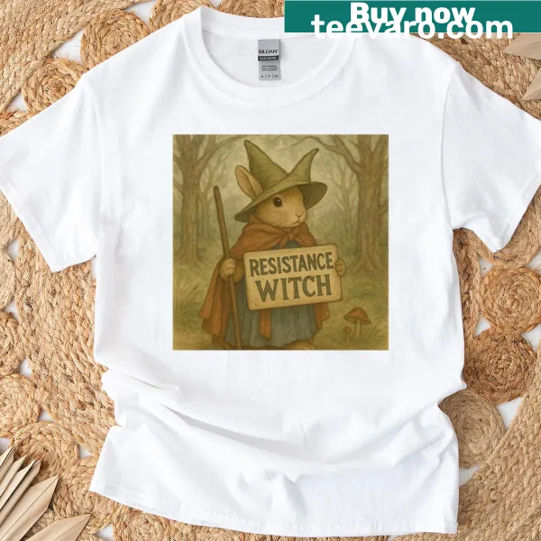 Cute cartoon bunny design with a message on a T-shirt