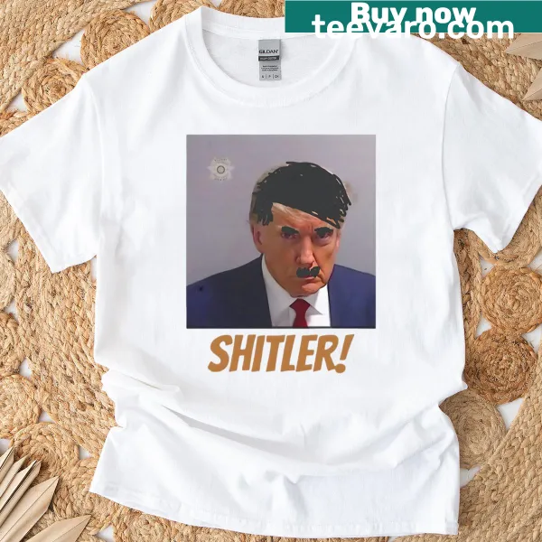 Edgy Shitler anti-Trump t-shirt design
