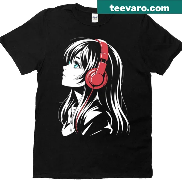 Whimsical design of distant universe on a T-shirt.