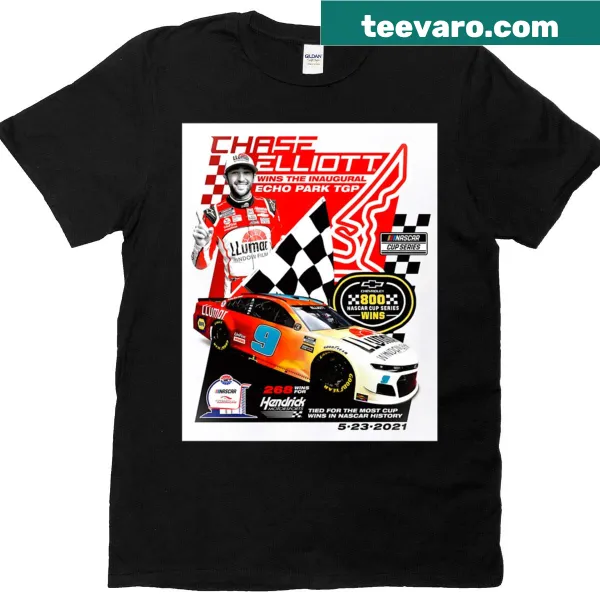 Chase Elliott champion t-shirt with bold typography