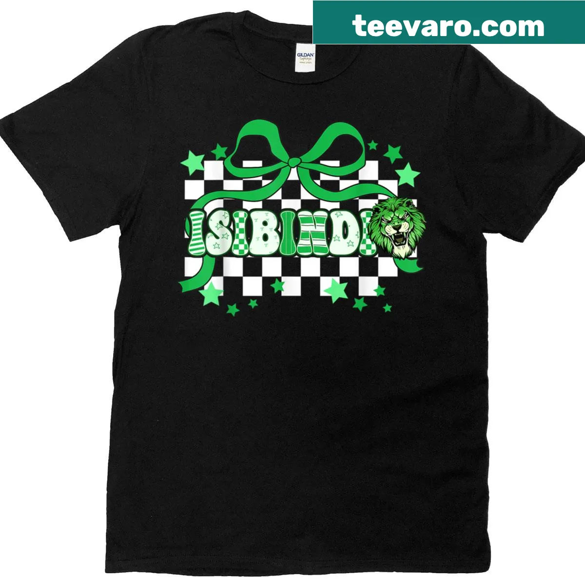 Vintage-style school spirit t-shirt featuring Isibindi Coquette mascot — on a men's t-shirt