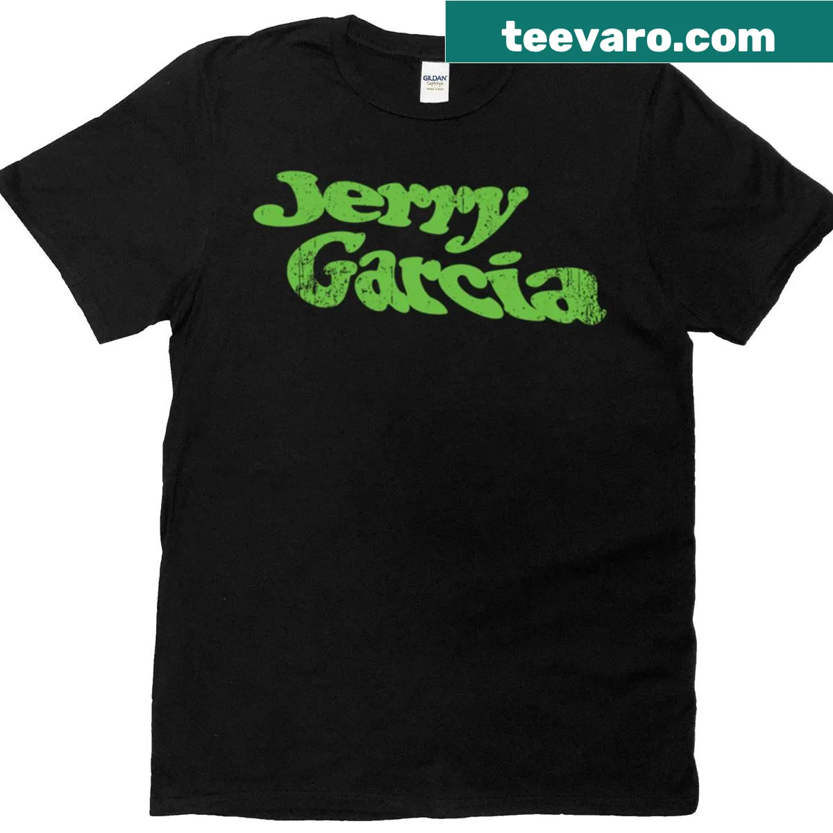Vintage-inspired Jerry Garcia T-shirt honoring the music legend — on a men's t-shirt