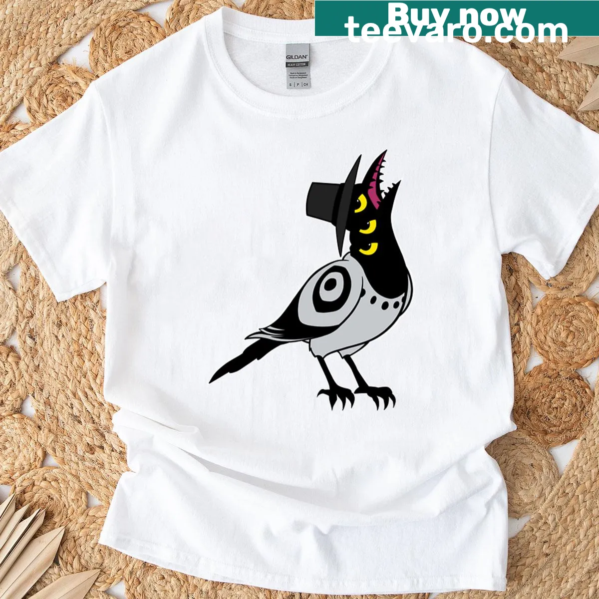 K-pop demon hunter Sussie illustration T-shirt — on a men's t-shirt
