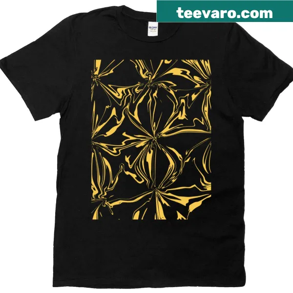 Artistic design pattern T-shirt inspired by Long Beach California