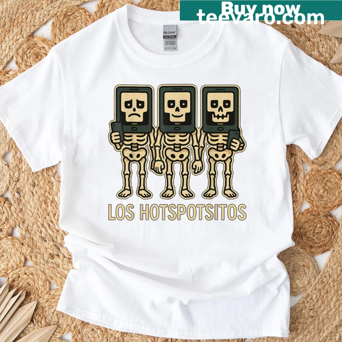 Cartoon character design from Hotspotcitos on a kids T-shirt — on a men's t-shirt