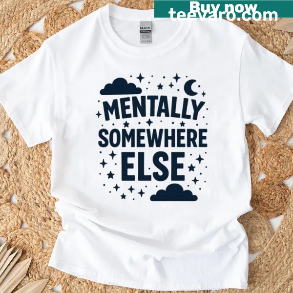 Playful t-shirt with slogan about daydreaming
