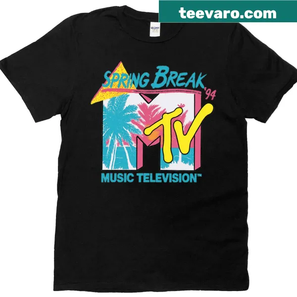 MTV 1994 Spring Break logo in a bold design