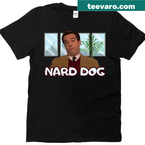 Funny t-shirt featuring Andy Bernard, the Nard Dog.