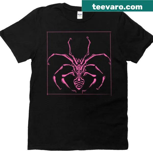 Punk spider graphic design on a T-shirt