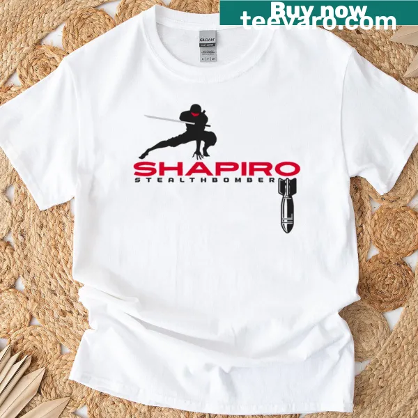 Abstract design t-shirt featuring a vintage Stealth Bomber theme