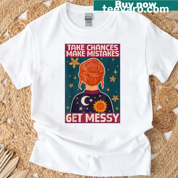 Vintage distressed t-shirt with motivational phrase in retro style