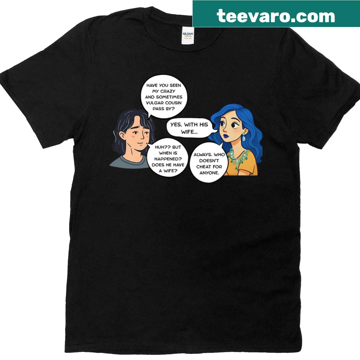 Vintage distressed t-shirt with religious and edgy graphic — on a men's t-shirt