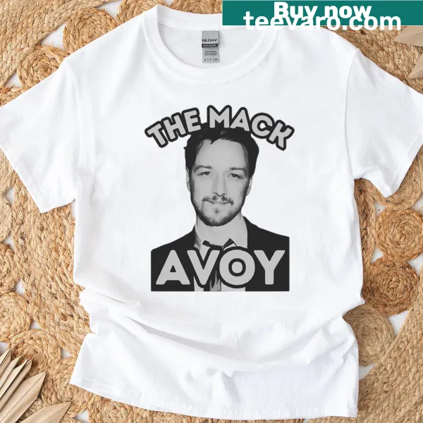 T-shirt featuring an artistic design celebrating James McAvoy.