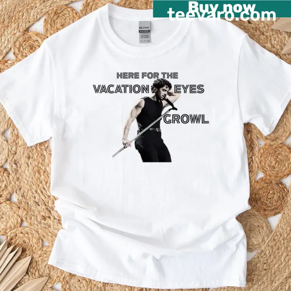 T-shirt featuring graphic tribute to Joe Jonas and vacation style.