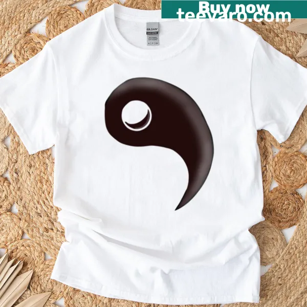 Cute yin symbol for couples t-shirt