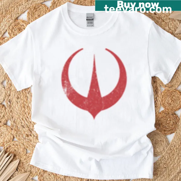 A T-shirt featuring the logo from the Andor series.