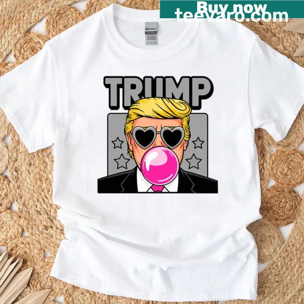 Donald Trump 2024 T-shirt with bold text design