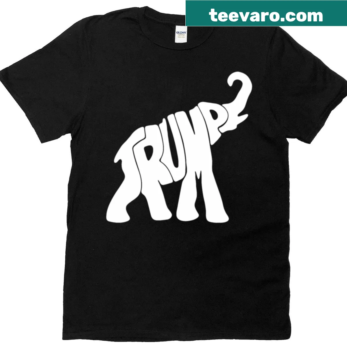 Trump Republican Elephant T-shirt with 2024 graphic — on a men's t-shirt