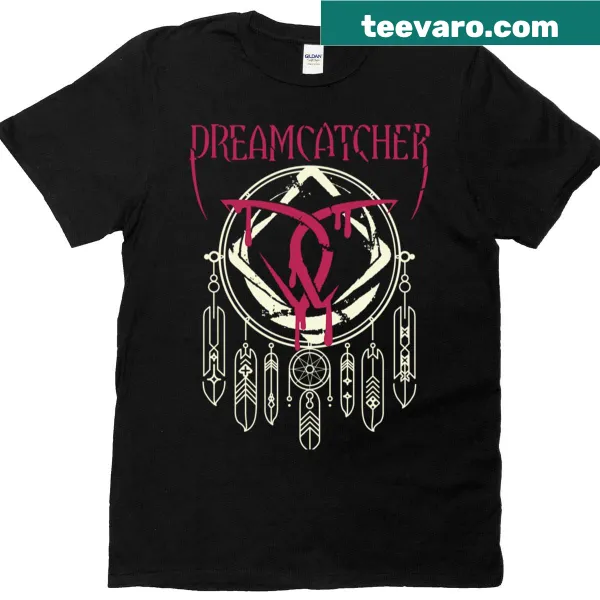 Illustration of a dreamcatcher combined with apocalyptic imagery.