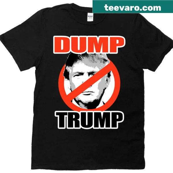 Bold Dump Trump graphic T-shirt
