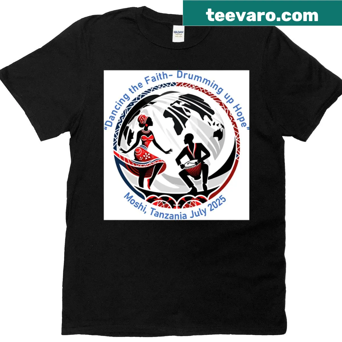 T-shirt for dyslexia specialists featuring a thoughtful typography design — on a men's t-shirt