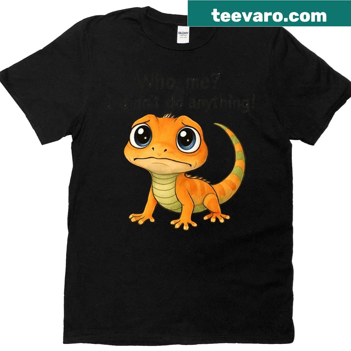 T-shirt showcasing a collection of funny lizard memes — on a men's t-shirt