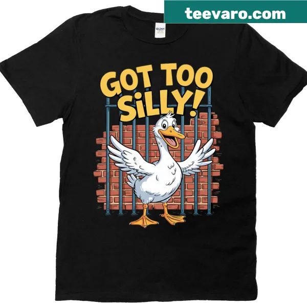 Funny goose meme graphic T-shirt for meme lovers
