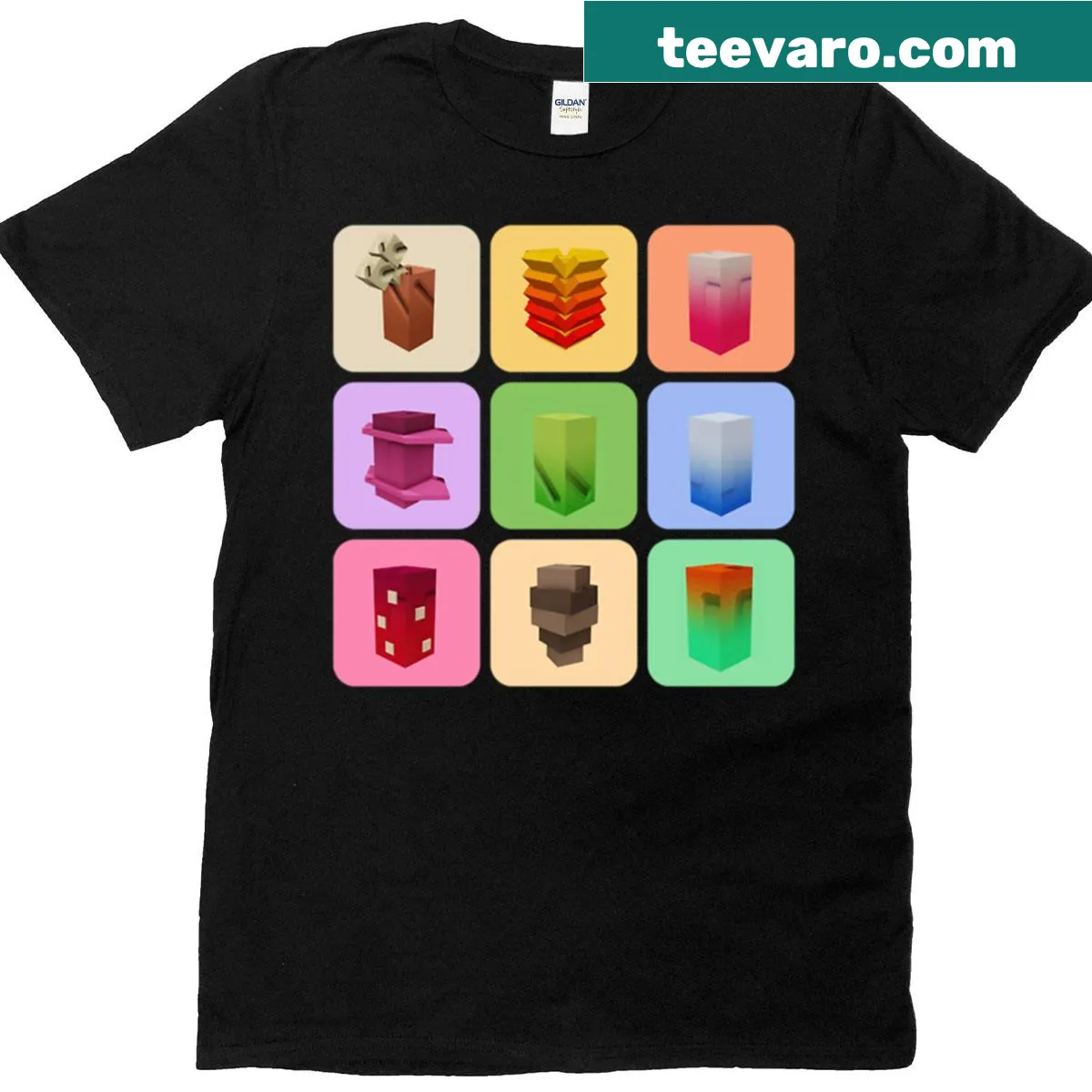 Gardening-themed design with 'Grow Garden Seed' text on T-shirt — on a men's t-shirt
